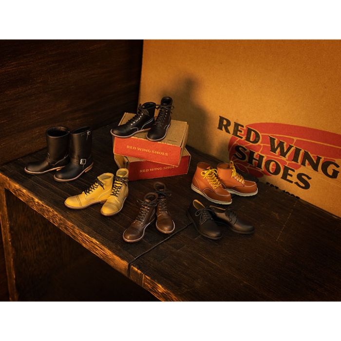 red wing shoes orange